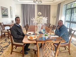 Enjoyed a perfect afternoon conversation with my sister Dr Fatuma Adam,  #IGAD Head of Mission to the Republic of #Kenya.