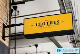 Download Hanging Rectangle Yellow Shop Sign Mockup 844150 Free Download Photoshop Vector Stock Image Via Torrent Zippyshare From Psdkeys Com PSD Mockup Templates
