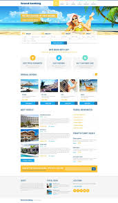 Airline Tickets Responsive Website Template 48987 S Izobrazheniyami Shablon Sajta Turizm Shablony