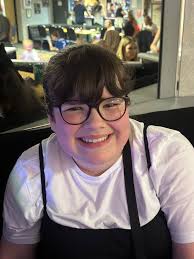 ZOEY VISITS MONIFIETH HIGH SCHOOL: GB international Zoey Clark was at  Monifieth High School