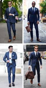 Blue suit brown shoes black tie. Blue Suit Brown Shoes How To Nail The Look Styles Of Man