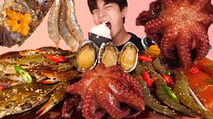 This marinated shrimp recipe received the test kitchens' highest rating and is a great overnight marinated shrimp. Eng Sub Soy Sauce Marinated Octopus Crab Shrimp Abalone Eat Mukbang Korean Asmr í›„ë‹ˆ Hoony Eatingsound Youtube
