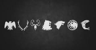 Houses Icons Got Happy Name Day Star Studs Game Of Thrones Art