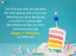 St happy birthday quotes quotes about first birthday quotes. 1st Birthday Message For Son Facebook Bokkor Quotes