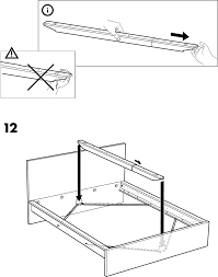 Ikea malm floating nightstand bedroom bed side table black. Manual Ikea 402 494 71 Malm Bed Page 16 Of 16 All Languages