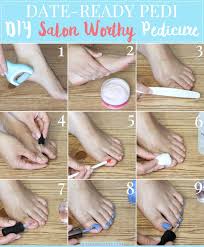 Salon Worthy Diy Pedicure Tutorial Slashed Beauty Diy Pedicure Pedicure Tutorial Pedicure At Home