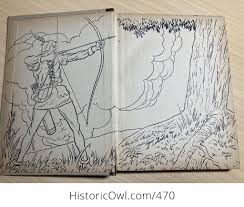 The Merry Adventures of Robin Hood of Great Renown in Nottinghamshire  Vintage Book by Howard Pyle with Illustrations by Erwin Hess C1940  #EbxOwbcLgm4