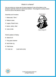 The editors of publications international, ltd. These Name Anagrams Are A Blast To Solve
