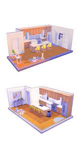 Ts4dollhouse Bright Eat In Kitchen Sims House Sims House Plans Sims 4 House Design