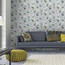 We also have a range of textured wallpaper which can help to bring some depth and a luxurious feel. Living Room Wallpaper The Range Homebase Wallpaper