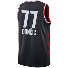 100 % polyester, atmungsaktives gewebe. Spieltrikots Color B Size M Luka Doncic 77 Nba Zaiyi Jersey Nba 2019 All Star Trikot Dallas Mavericks Manner Basketball Trikot Sport Freizeit Agb Lv
