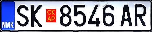 North macedonia, all license plates. Datei North Macedonia Plate 2019 Jpg Wikipedia