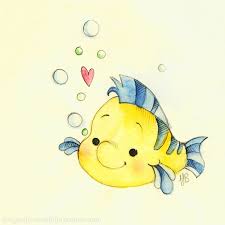 Flounder Disney Drawings Disney Fan Art Disney Nerd