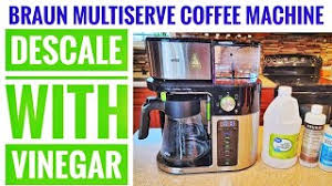 Discover how to descale your nespresso machine, step by step. How To Descale Braun Mlutiserve Coffee Machine With Vinegar Kf9150 Youtube