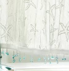 High quality starfish inspired scarves by independent artists and designers from around the world. Sea Splash Starfish Sheer Curtains Nautical Luxuries