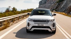 If you are doing lots of town driving then go for the smallest p250 petrol option: 2020 Range Rover Evoque D240 S Color Yulong White Front Caricos