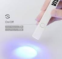 Amazon.com : Vishine Mini UV LED Nail Lamp, Handheld ...