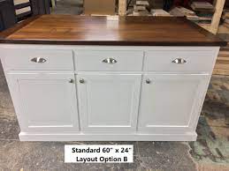 This huge farmhouse kitchen island from ana white is loaded with storage. Wrf595 60 Kitchen Island Worthy S Run Furniture