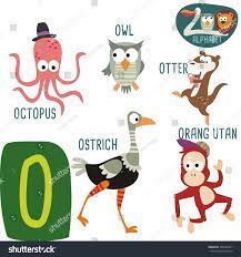 Once you have your bag you then show the contents to the kids and ask them to pick an item beginning with a specific letter out of it without looking. Cute Zoo Alphabet In Vector O Letter Funny Royalty Free Stock Vector 360243551 Avopix Com