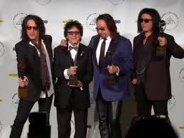 Kiss Enshrined In Rock Roll Hall Of Fame Refuses To Play At Induction Rock And Roll Rock Hall Of Fame Hot Band