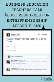 How To Think Outside The Box With Your Entrepreneurship Lesson Plans Entrepreneurship Lesson Plans Entrepreneurship Lesson Business Education Classroom