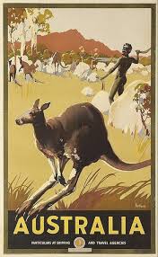 Classic Australian Posters Sold At Exclusive New York Auction Vintage Travel Posters Posters Australia Retro Travel Poster