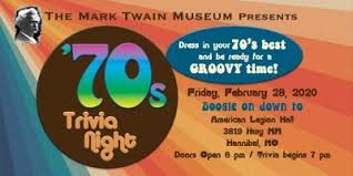 Which female singer went to have a hugely successful solo career after … Annual Trivia Night By Mark Twain Museum Visit Hannibal