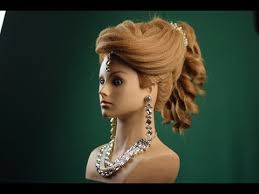 Celebrity stylist kristin ess created. Front 3d Layer In Indian Bridal Hairstyle Wedding Engagement Party Hairstyle South Indian Hairstyle Youtube