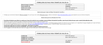 Si anteriormente ha solicitado una visa de residencia temporal, permiso de estudio o trabaja; Pago Para Visa Americana En Costa Rica