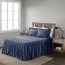 Our affiliated agents are inspired to uphold the trusted reputation of the better homes and gardens ® real estate brand through their local knowledge, dedication to service and responsiveness. Better Homes And Garden Lelia Cotton Wash Ruffle Skirted Bedspread Set Navy King From Better Homes Gardens Accuweather Shop