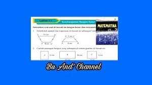 Silahkan anda klik linknya untuk menuju halaman yang ingin anda baca materinya. Latihan 4 3 No 1 6 Kesebangunan Bangun Datar Matematika Kelas 9 Bab 4 Hal 238 239 Youtube