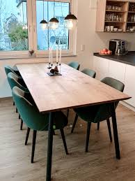 Esstisch Massivholz Fur 6 8 Personen In 2020 Esstisch Massivholz Esszimmer Inspiration Holztisch Gross