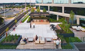 Gallery Of Peabody Plaza Hastings Architecture 6 In 2020 Architecture Roof Garden Plaza