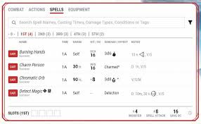 He was ready to believe her. D D Beyond On Twitter Great Suggestion And One That Is Already Incorporated Into The New Sheet Revamp That Will Be Released Soon The Spell Save Dc And Spell Attack Bonus Display At