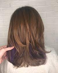 Go with tones that complement your natural hair color. 33 Peekaboo Highlights For Fun Edgy Women Photo Ideas