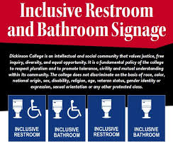 Non binary gender are genders which are in between male and female. Inclusive Restrooms Bathrooms Transgender Non Binary Visibility Dickinson College
