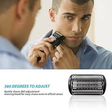 Precision Mens Electric Shaver Head Replacement Compatible for Braun Series  9,Fits for All Series 9,Replaces for 92B by XSPANDER : Amazon.in: Health &  Personal Care