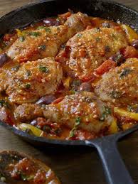 Cuisses De Poulet Faciles Et Qui Changent Recettes De Cuisine Recette A Base De Poulet Recette Cuisse Poulet