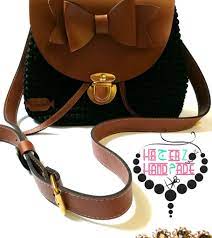 crochet bag crochet bag leather bags