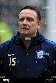Preston North End's club massuer John Sumner Stock Photo