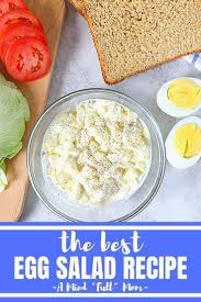 Think Egg Salad Needs To Be Boring Think Again This Egg Salad Is Lightened Up With Greek Yogurt And Kicked U Best Egg Salad Recipe Egg Salad Recipe Egg Salad