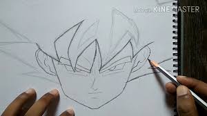 We have included a face drawing game and a landscape drawing game. Drawing Of Goku S Face With Pencil Only Youtube