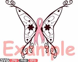 Free Free 249 Cancer Ribbon Butterfly Svg SVG PNG EPS DXF File