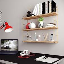 Dekoratif 3 lü set altıgen. Bino 3 Lu Duvar Rafi Masif Altin Renk Paslanmaz Kaplama Fiyati