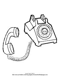 Goofy colouring pages to print, goofy colouring pictures to print. Telephone Coloring Pages For Kids Coloring Home