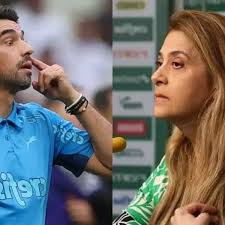 Leila Pereira fala sobre a saída de Abel do Palmeiras em 2024