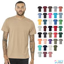 bella canvas unisex soft triblend short sleeve tee modern fit t shirt 3413 new