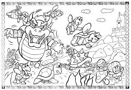 The template can be easily downloaded and printed out. Videogameart Tidbits On Twitter High Resolution Scans From A 1989 Super Mario Bros Coloring Book Part 3 Of 3
