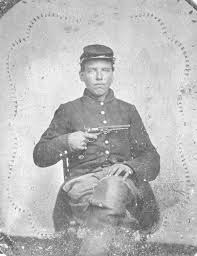 Enduring the ordeal of combat. Florida Memory Portrait Of An Unidentified Union Soldier