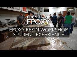 Introductory Advanced Epoxy Resin Workshop Epoxy Countertop Epoxy Resin Epoxy